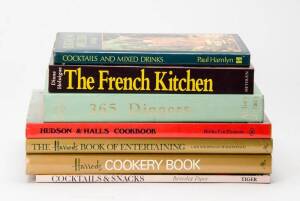 COOKBOOKS: A collection of mostly h/c books, covering a range of cuisines (12 items).