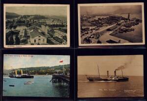 Maritime & ships: Album of 132 vintage & antique postcards