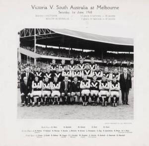 1968 VICTORIAN TEAM official team photograph