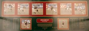 KEVIN BARTLETT, signature on "Kevin Bartlett - Frame by Frame" print