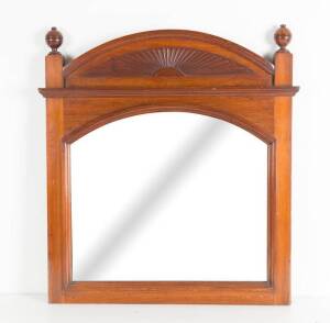 Two timber framed mirrors, 20th Century. Largest 58 x 113cm
