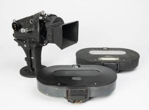 ARNOLD & RICHTER (Germany): Arriflex 35 II SN. 2442 with stand, matte box, and two 500ft film magazines. The turret is 3 X Arri standard mount.