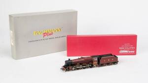 BACHMANN: Limited Edition LMS Jubilee Class "5699 Galatea" [#284/600]; also, Bachmann Plus GS4 4-8-4 Black & Silver War Baby (Southern Pacific) #4454. Both NIB. (2 items).