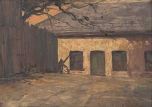 ALEXANDER COLQUHOUN&nbsp;Old Cottages, Jolimont&nbsp;&nbsp;