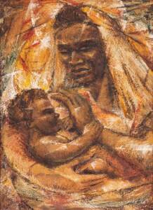 RONALD KIRK&nbsp;Mother & Child 1956&nbsp;