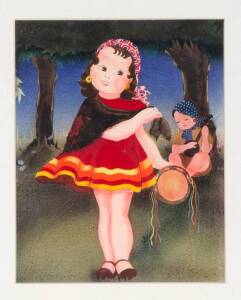 MABEL LUCIE ATTWELL (1879-1964)The MusiciansWatercolour20 x 26cm