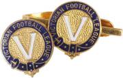 VICTORIAN FOOTBALL LEAGUE: Lapel badge & tie pin