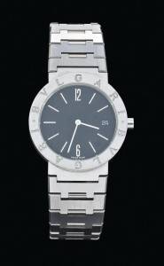 A Gentleman's wristwatch, Bulgari, quartz, Ref: BB 33 SS, Case No. L190232, case, dial, and bracelet signed, stainless steel, 33mm, original box.