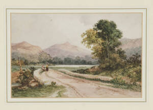 Scottish school 19th century watercolour. 24 x 16cm.&nbsp;