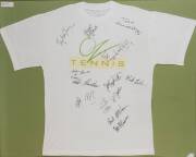 BALANCE OF COLLECTION, noted Cricket Bats (4) including 1994-95 AUSTRALIA v ENGLAND&nbsp;signed by both teams;&nbsp;1996-97 AUSTRALIA v WEST INDIES & PAKISTAN signed by all three teams; sports frames (3) including&nbsp;"100 Years of the Davis Cup" print with 5 signature - 5