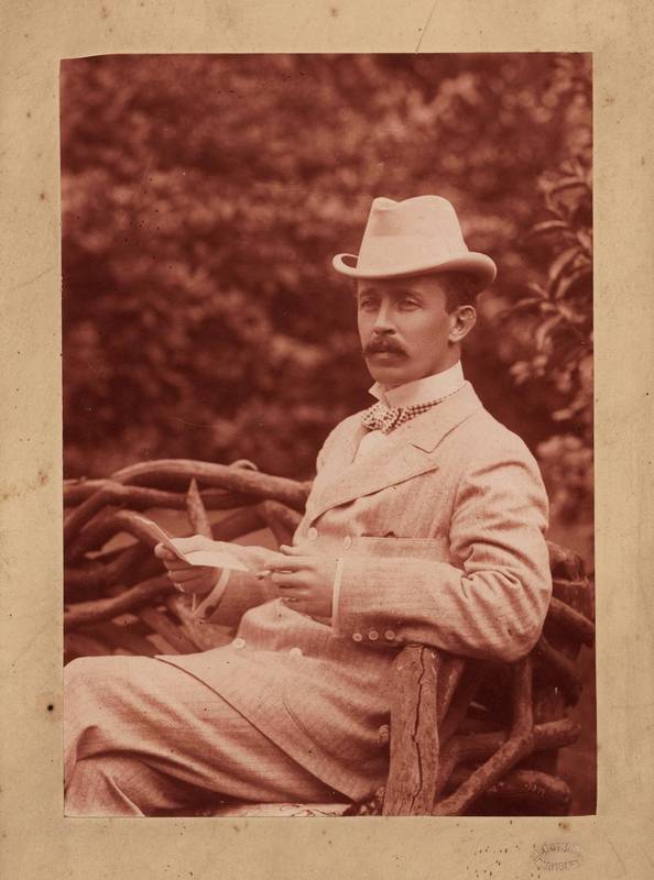 ASHES RELATED PHOTO ARCHIVE: Photographic archive by descent from Lady Darnley, with photographs (92) & postcards (10), c1880-1920s, highlights are portraits of Ivo Bligh & Florence Morphy (also as Lady Darnley), golfer Tom Morris, Clarke family (Sir Will