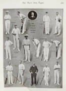 CRICKET DISPLAYS: 1884 lithograph "Our Cricketing Guests"; hand-coloured picture of Lord Hawke; J.B.Hobbs - 1930 signed letter window mounted with picture. All framed, various sizes. Plus ENGRAVINGS, noted 1859 "The English Cricketers - The Eleven of All- - 6