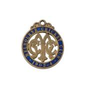 MELBOURNE CRICKET CLUB, 1903-4 membership badge, made by Stokes, No.1233.