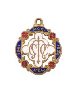 MELBOURNE CRICKET CLUB, membership badges for 1919-20 No.752; 1920-21 No.2938 & 1921-22 No.403.