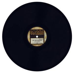 OUR DON BRADMAN: c1930 78rpm LP record "Our Don Bradman" by Bon Molyneux.