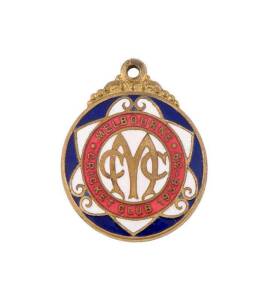 MELBOURNE CRICKET CLUB, membership badges for 1937-38 Centenary Year Full member No.603, and Country member No.691; 1938-39 Full member No.1366, and Country member No.70; together with an unissued trial dated 1937-38.