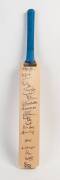 1991-92 INDIAN TEAM, full size Cricket Bat with 18 signatures including Mohammad Azharuddin (captain), Sachin Tendulkar & Kapil Dev, dated at base "28.XII.91 MCG".