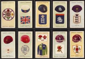 1924 Hignett Bros. "International Caps and Badges", complete set [25]. G/VG.