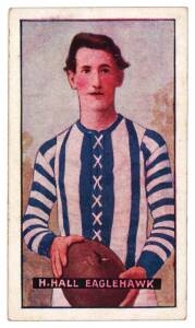 1906-07 Sniders & Abrahams "Australian Footballers - Victorian Country Players", Series C, complete set [20]. Fair/VG.