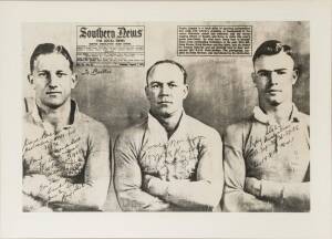 BALANCE OF COLLECTION, noted team photographs of France 1934, Australia 1957 & St.Helens 1976; large picture of Dave Brown, Ernie Norman & Ray Stehr. Provenance: Sydney Roosters collection.