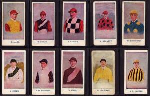 1907 Sniders & Abrahams "Australian Jockeys", complete set [48]. Fair/VG.