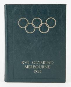 1956 OFFICIAL REPORT: "The Official Report of the Organizing Committee for the Games of the XVI Olympiad, Melbourne 1956" [Melbourne, 1958], 760pp, very good condition (no dust jacket). 