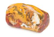 MOOKAITE, Radiolarian Fossil, Cretaceous, 65 myo, extra large tumbled block with lovely colours, WA, size 23x14cm.