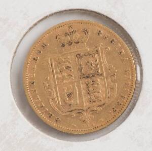 HALF SOVEREIGN; London 1880. F. 