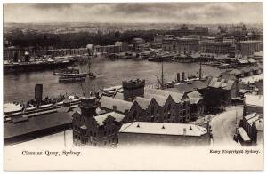 "PICTURESQUE SYDNEY - Series C" circa 1905, Kerry's Australian Post Cards, complete set of 9 real-photo cards; superb Unused and accompanied by the scarce original wrapper. Very scarce thus.