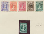 Album leaves with Cocos Islands, Norfolk Island to 1970, PNG to 1970, British Antarctic Territory 1963 to &pound;1, also Queensland &pound;1 Chalon SG 161 mint. (100s) - 2