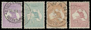 Three boxes mostly used and sorted by issue, album with pre-decimals including fine used Roos, KGV Heads, Vic Centenary (both), 'VG' & 'G/NSW' perfins and FDCs to 2007 including $10 Gardens & Kakadu, possible postmark interest, noted 'SPARGO CREEK/VIC' on