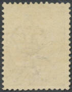 &pound;1 brown & blue, apparently unmounted but it's a clever re-gumming job, Cat $4000 (mounted). Briefmarkenpr&uuml;fstelle Basel Certificate (2003) states "mint with full original gum is genuine in every respect". [Just as nobody in Switzerland would hold an RPSo - 2