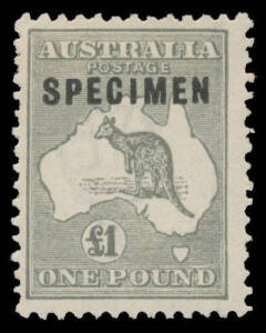 Selection with 3d olive-green with the Watermark Inverted (VLMtd), 6d brown Broken Leg in marginal pair (**), 1/- with the Watermark Sideways x2 (one regummed, the other unmounted), 2/- brown with fluffy perfs, 2/- maroon with fluffy perfs (creased) & &pound;1 
