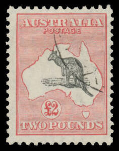 &pound;2 black & rose-carmine, light Sydney cds, Cat $1200. Advertised retail $875. Superb! Ex Stuart Hardy.