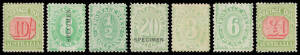 Balance of the collection including Blank Tablet 'SPECIMEN' set, Filled Tablet set to 5/- plus perf/watermark variants to 1/- including &frac12;d Perf 11 & 10d Perf 12x11 plus 20/- with 'SPECIMEN' Overprint, 1906-08 Small Crown/A set (the 3d is toned but the 6d 