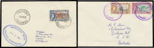 BAHAMAS: Bulging album of QEII philatelic covers 'ABRAHAM BAY' to 'WILLIAMS TOWN' with numerous tiny POs & great names including 'BINNACLE HILL', 'CHEROKEE SOUND', 'DEADMANS CAY', 'DEVILS POINT', 'GREAT GUANO CAY', 'JAMES CISTERN', 'TRUE BLUE', 'WEMYSS BI