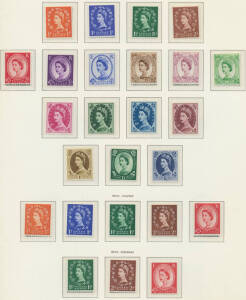 1952-1983 mint collection in Lighthouse hingeless album, complete including Phosphors, Machins and Postage Dues, unmounted except for early definitives and Castles. (100s)
