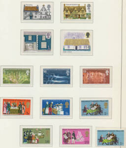 1970-2010 mint issues in three quality Lighthouse hingeless albums, noted 1970 Anniversaries 1/- Gold Omitted, virtually complete to 2003 including Machins, Castles, M/Ss, Regionals and Postage Dues, then mostly complete thereafter (ex M/Ss and self adhes