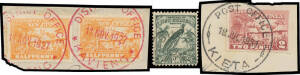 Postmarks arranged as per Powell including double-circle 'POST OFFICE/PO KOKOPO', 'D[ISTRI]CT OFF[ICE]/[MA]DANG', 'POST OFFICE/AITAPE', '[DISTRICT O]FFICE/AITAPE', 'KAEWIENG', 'DISTRICT OFFICE/KAVIENG' in red, 'DISTRICT OFFICE/KIETA', superb 'POST OFFICE/