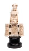 A Dieppe ivory figural carved triptych commemorating the coronation of Mary Queen of Scots. Circa 1887. - 2