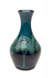 A Moorcroft "Moonlit Blue" vase, circa 1924. 20.5cm high