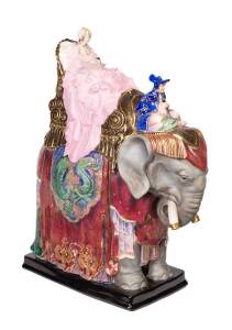 A Royal Doulton figurine "PRINCESS BADOURA" (HN2081) by H.Tittensor, H.E.Stanton & F.Van Allen Phillips. Originally issued in 1952 this is one of Doulton's most expensive pieces from their limited edition Prestige series carrying a retail price of $40,000