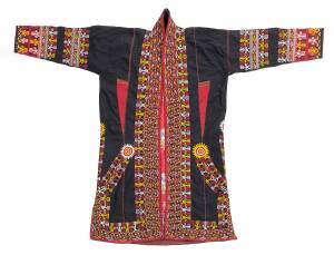 A Turkestan traditional robe, late 19th early 20th Century. 107.2 cm. 