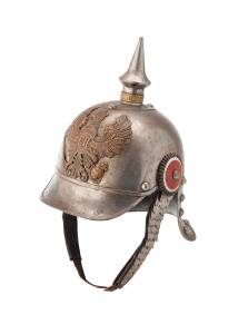 A German Pickelhaube, late 19th Century