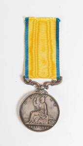 1854-55 Baltic Medal, with ribbon, unnamed as issued.