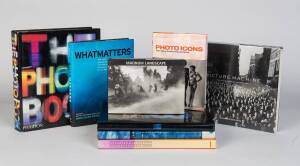 PHOTOGRAPHY: A library of mainly large-format anthologies, collections, "best ofs..",  the Time-Life series, etc.  covering war, special events, wildlife and landscape, famous photographers, etc.(46 vols.)