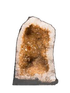 CITRINE CAVE, from Brazil, 52cm tall.