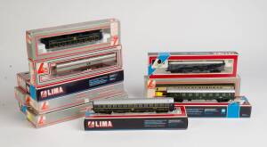 LIMA MODELS: HO Scale: a large collection of passenger carriages, mostly NIB. (25 items).