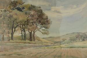 W WILKINSON: Country Scene, watercolour, signed lower left, 32 x 47.5 cm