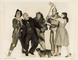 METRO GOLDWYN MAYER: A collection of publicity still from films including "The Wizard of Oz", "Strike Up The Band", "Andy Hardy Meets Debutante", "Little Nelly Kelly", "For Me and My Gal", "Private Lives", "Red Dust", "Tarzan Escapes", Marie Antoinette", 